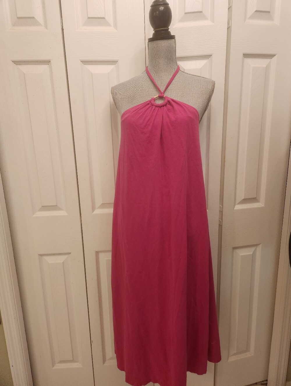 Old NAVY Womens' Hot Pink Halter Sundress